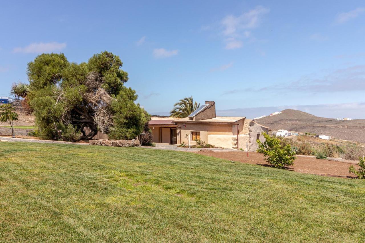 Flatguest Charming House + Pool + Terrace + Views Villa Santa Maria de Guia de Gran Canaria Bagian luar foto