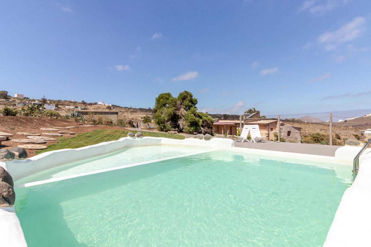 Flatguest Charming House + Pool + Terrace + Views Villa Santa Maria de Guia de Gran Canaria Bagian luar foto