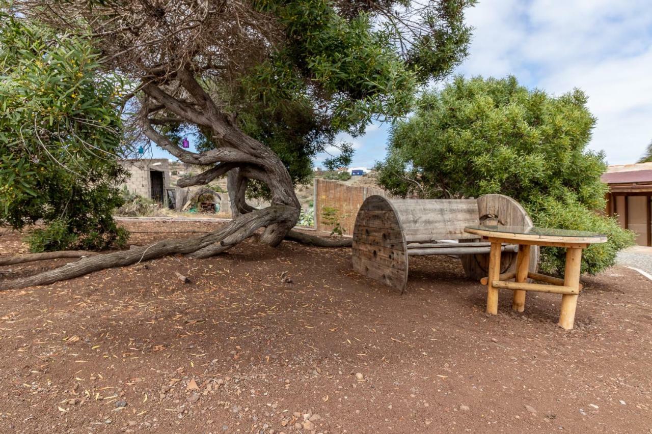 Flatguest Charming House + Pool + Terrace + Views Villa Santa Maria de Guia de Gran Canaria Bagian luar foto