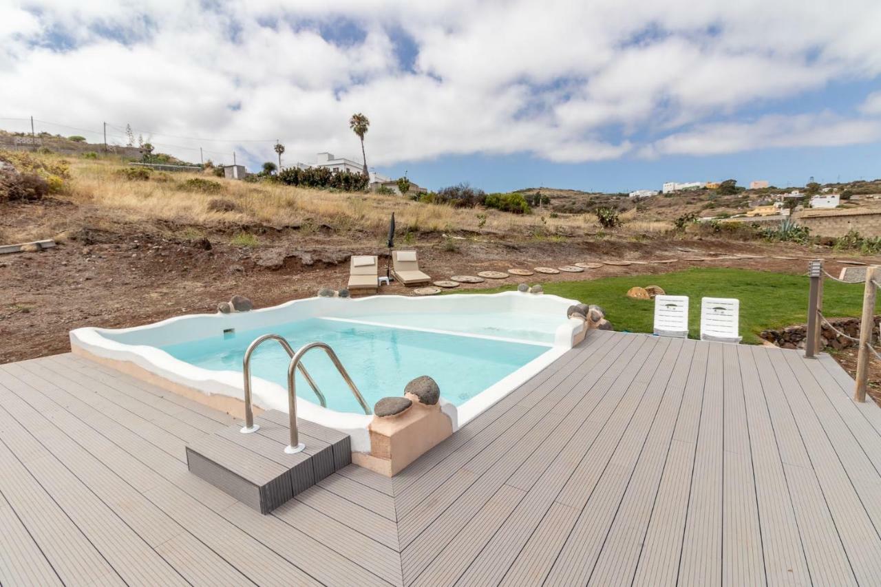 Flatguest Charming House + Pool + Terrace + Views Villa Santa Maria de Guia de Gran Canaria Bagian luar foto